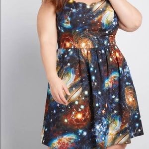 ModCloth galaxy dress- Size 3x